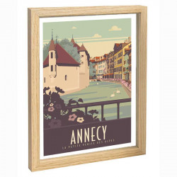 Annecy Travel poster 30x40