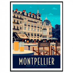 "Montpellier, place de la...