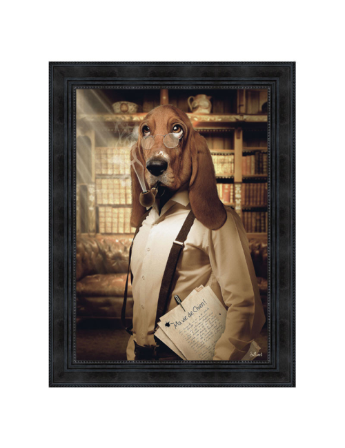 "Ma vie de chien",50x70cm de Sylvain BINET