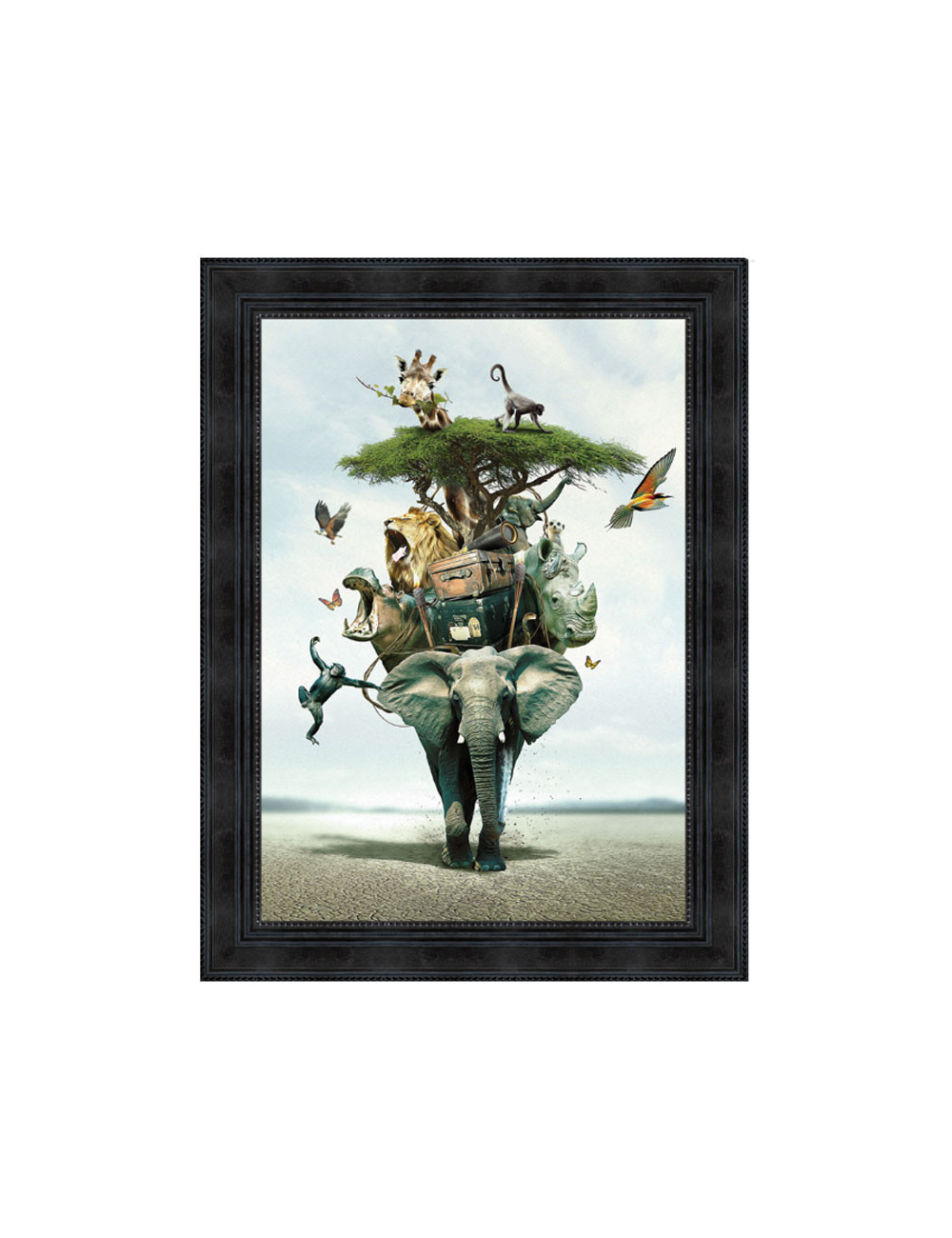 " SAVANE ", de Sylvain BINET, tableau contemporain 50x70 " SAVANE ", de Sylvain BINET, tableau contemporain 50x70