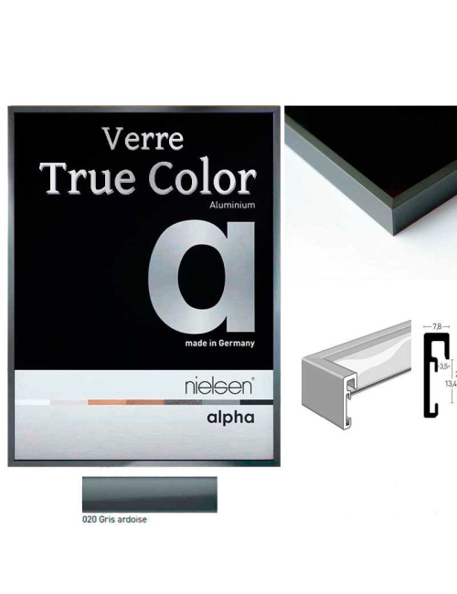 Cadre Nielsen photo - ALPHA TRUE COLOR alu