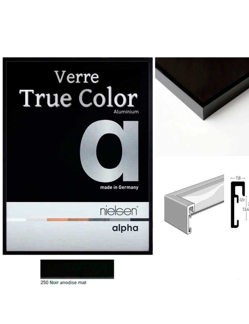 Cadre Nielsen photo - ALPHA TRUE COLOR alu