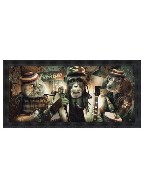 " Reggae ",63x140cm, de Sylvain BINET