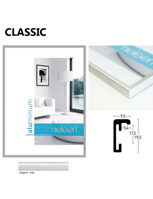 Cadre Nielsen photo- CLASSIC Alu