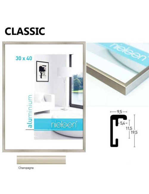 Cadre Nielsen photo- CLASSIC Alu