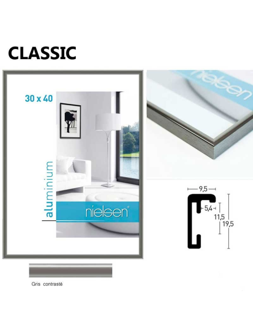 Cadre Nielsen photo- CLASSIC Alu