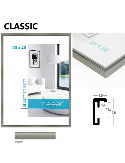 Cadre Nielsen photo- CLASSIC Alu