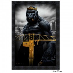 "Kong in Nantes",80x120cm,...