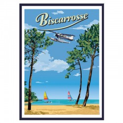 "Biscarrosse 2", Affiche...