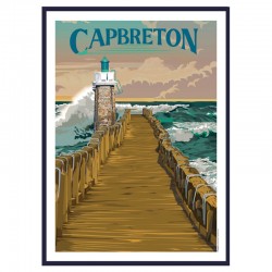 "CAPBRETON", Affiche...