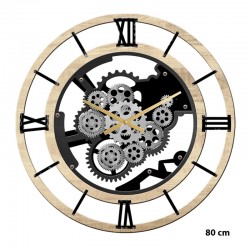 Horloge design "bois et...