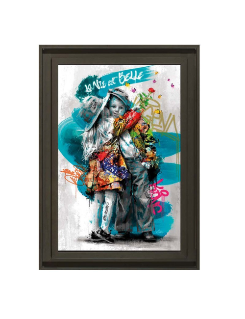 La vie est belle, Tableau de ROMARIC