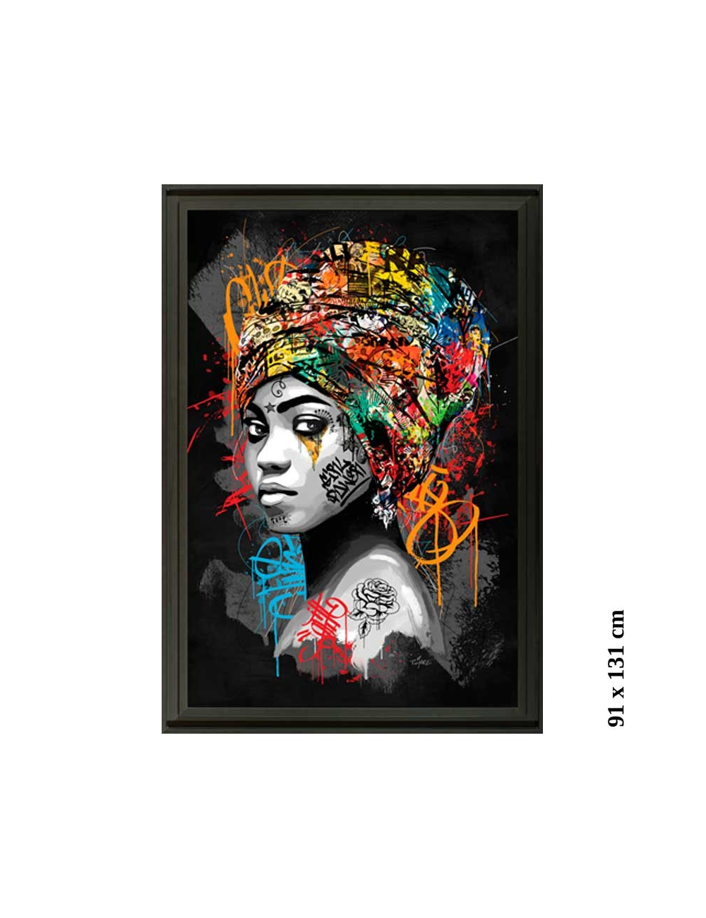 Portrait Inaya, Tableau de Romaric