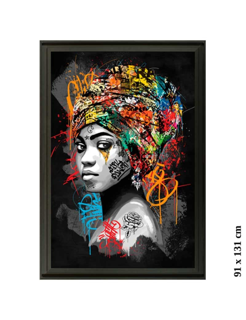 Portrait Inaya, Tableau de Romaric