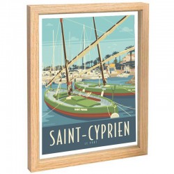 "Saint-Cyprien, le port",...
