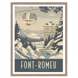 "FONT-ROMEU", affiche...
