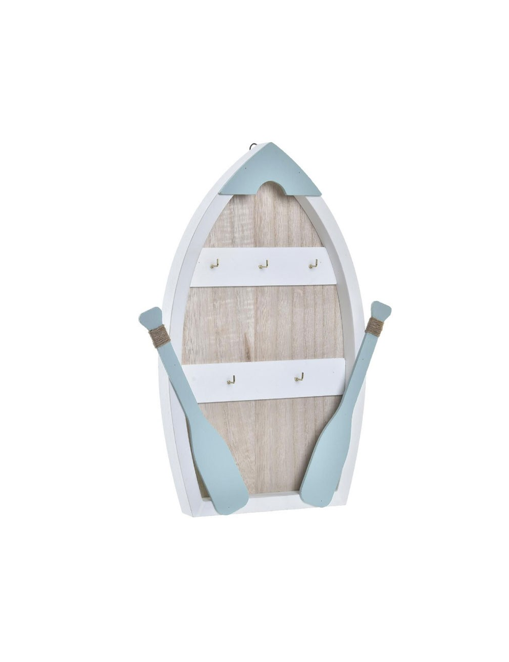 Boîte à clés bois bateau déco marine