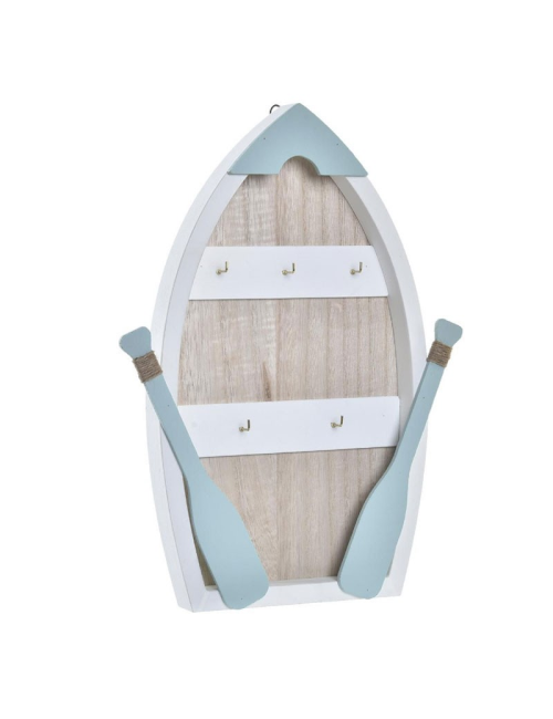 Boîte à clés bois bateau déco marine