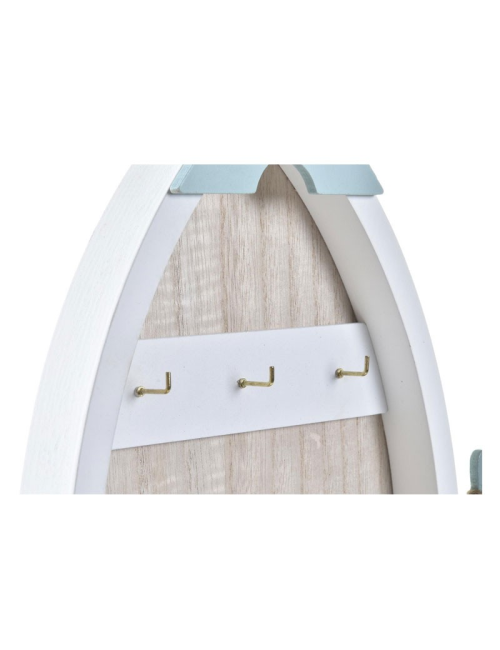 Boîte à clés bois bateau déco marine