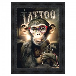 "Tattoo", 50x70cm, tableau...