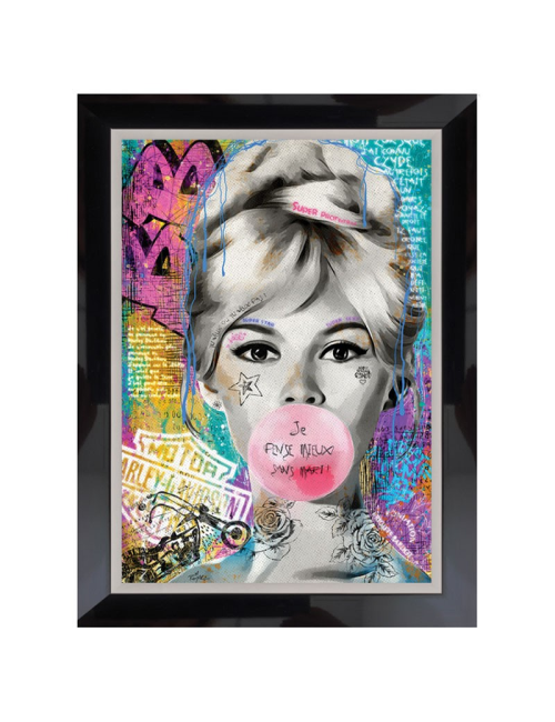 "Brigitte Bardot", Tableau de Romaric