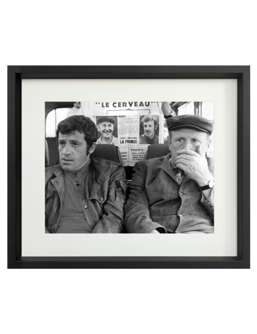 "Le cerveau, Belmondo-Bourvil", Tableau collection Cinéma