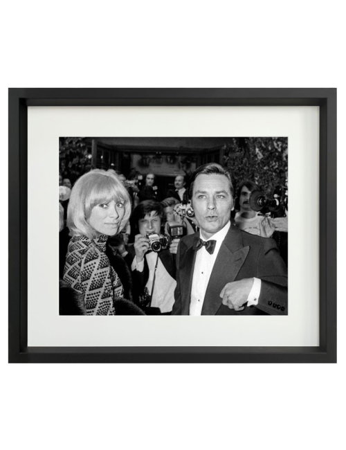 " Mireille Darc e Alain Delon", Tableau ciné Prestige