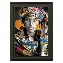 "Portrait Malika", tableau...