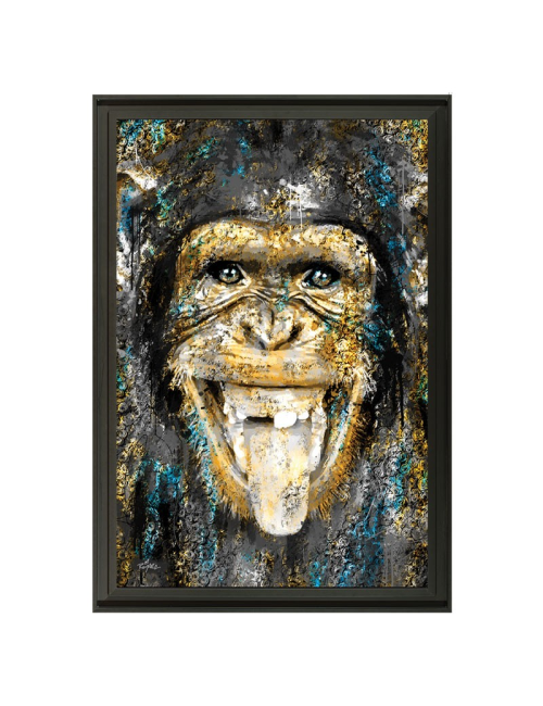 Singe rieur, Tableau de ROMARIC