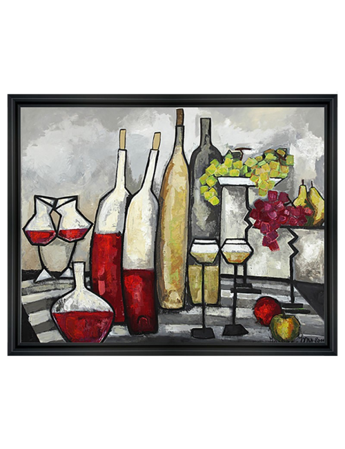 Tableau Le Banquet par Martine Gonnin