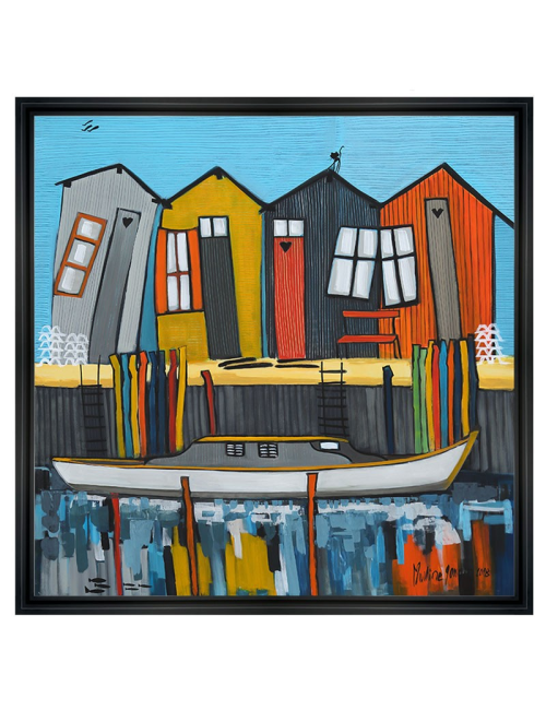 Tableau Pinasse Piquey par Martine Gonnin