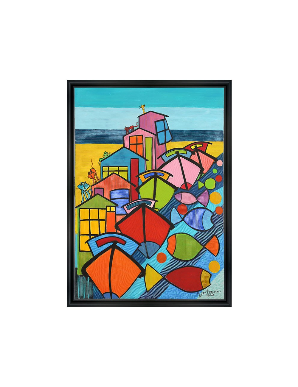 Tableau Bassin d’Audenge – Martine Gonnin