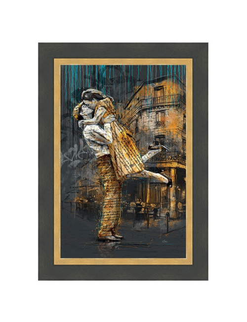 Les amoureux, Tableau de Romaric 80x120