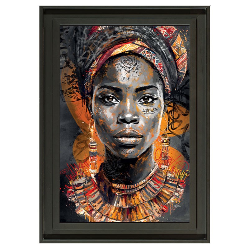 Tableau femme africaine
