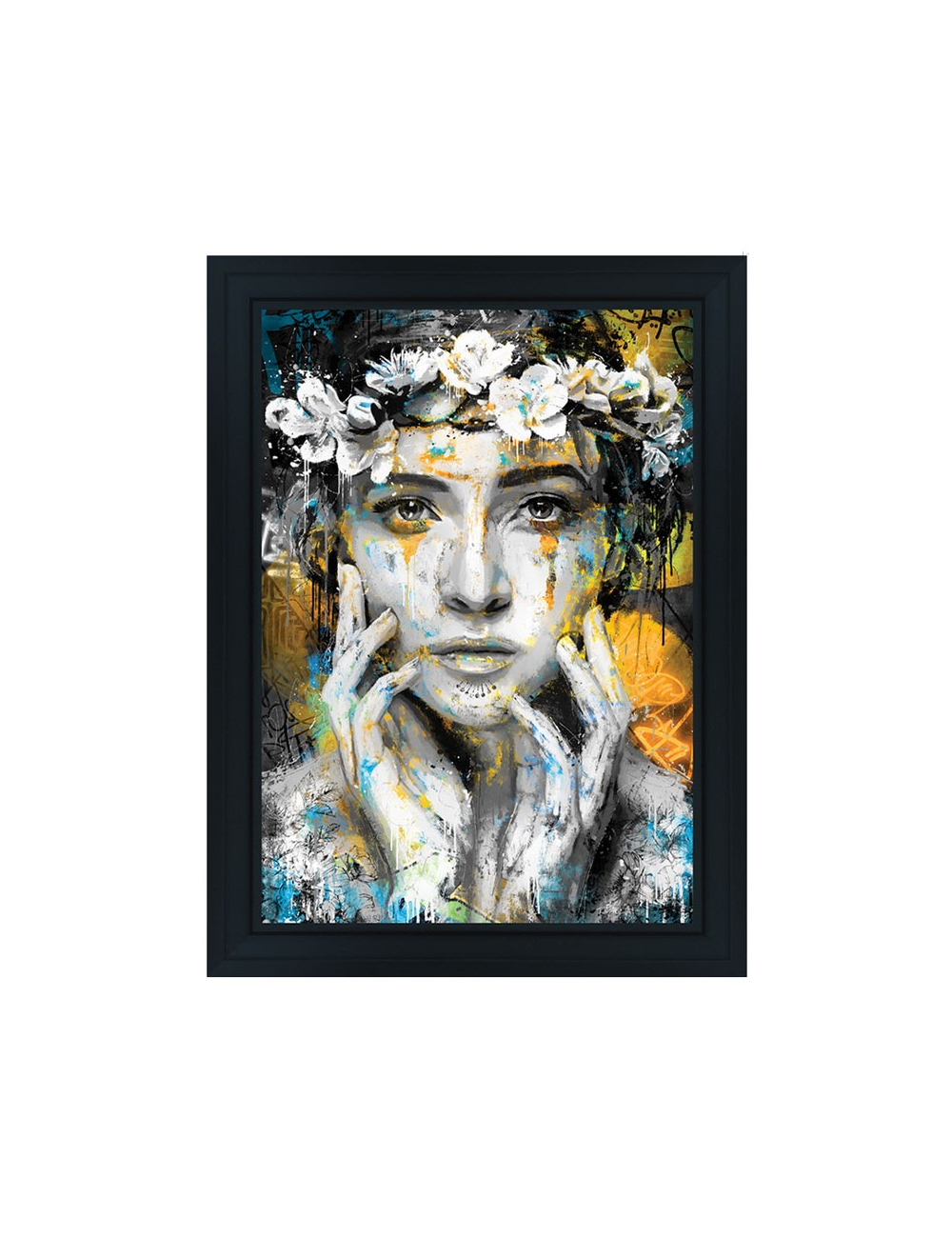 LYS, 80x120cm, tableau de Romaric