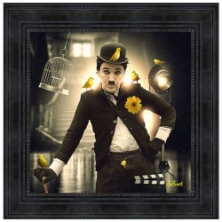 " Charlie Chaplin", Tableau...