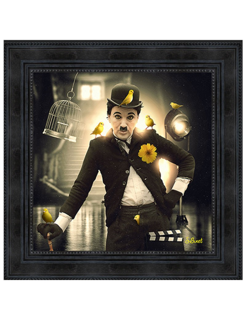 Charlie Chaplin, Tableau XXL de Sylvain Binet