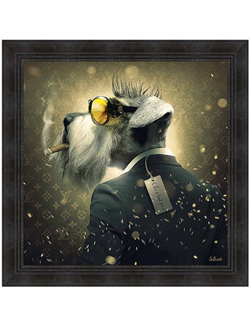 Chic à tout prix ,100x100cm, de SYLVAIN BINET