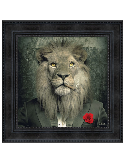 Lion mafia, Tableaux XXL de Sylvain Binet