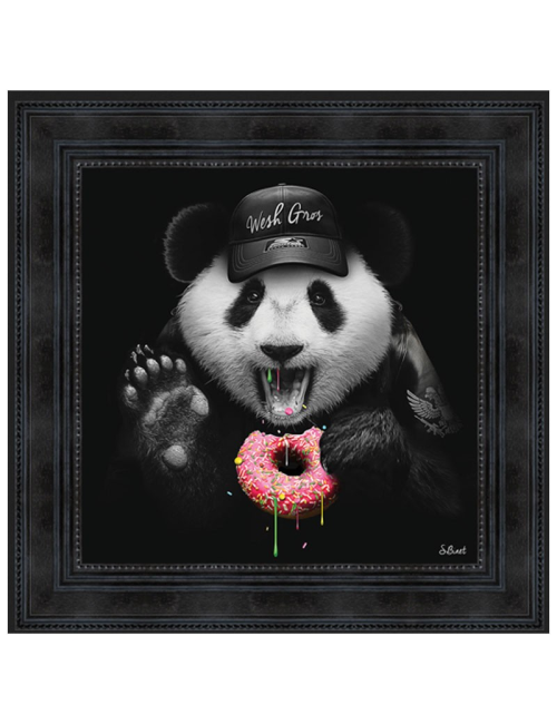 Tableau Panda Donuts de Sylvain Binet