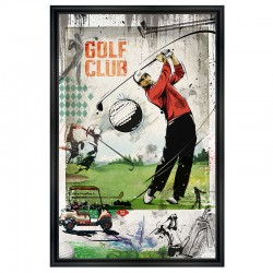 "Golf Club", Tabeau 60x90cm...