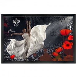 "Poppy Dance",80x120cm,...
