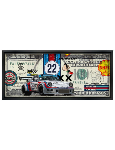 Grand Tableau Dollar RSR Martini-RUBIX - Porsche