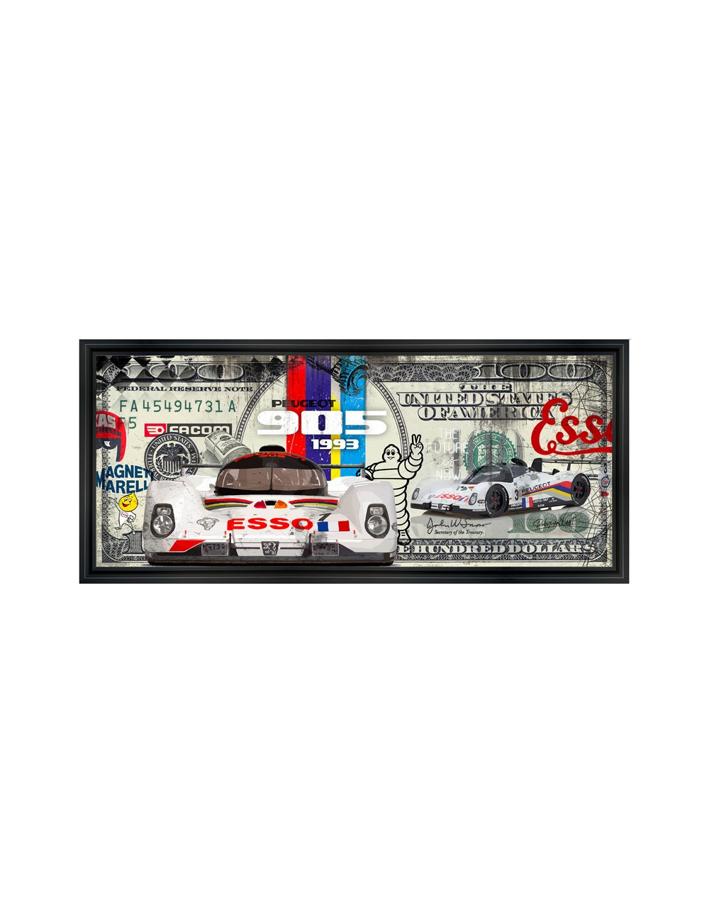 Tableau Dollar 905 EVO Par RUBIX