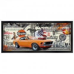 "Ford Mustang", 40x90cm,...