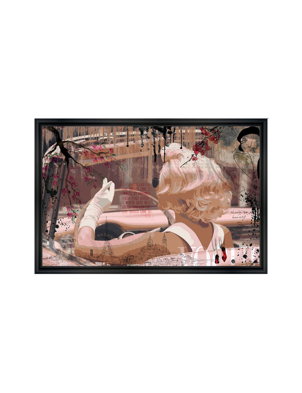 Tableau 80x120 Fashion Paris – RUBIX