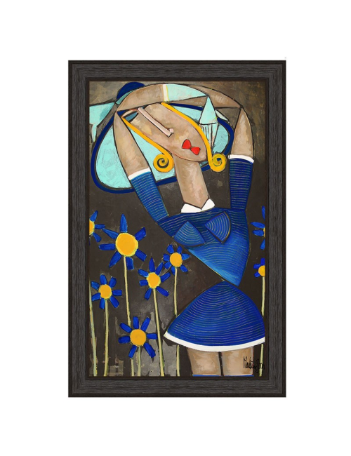 Tableau Tout bleu – Martine Gonnin
