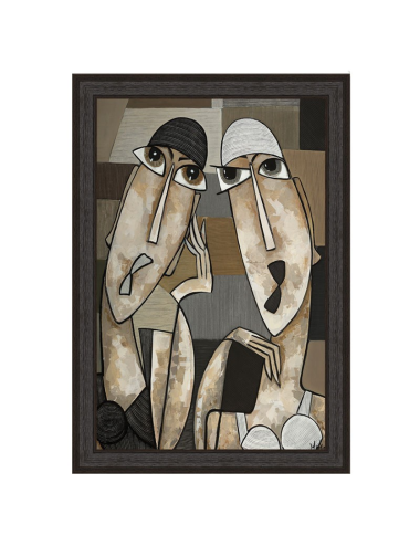 Les baigneuses d’Avignon – Tableau de Martine Gonnin