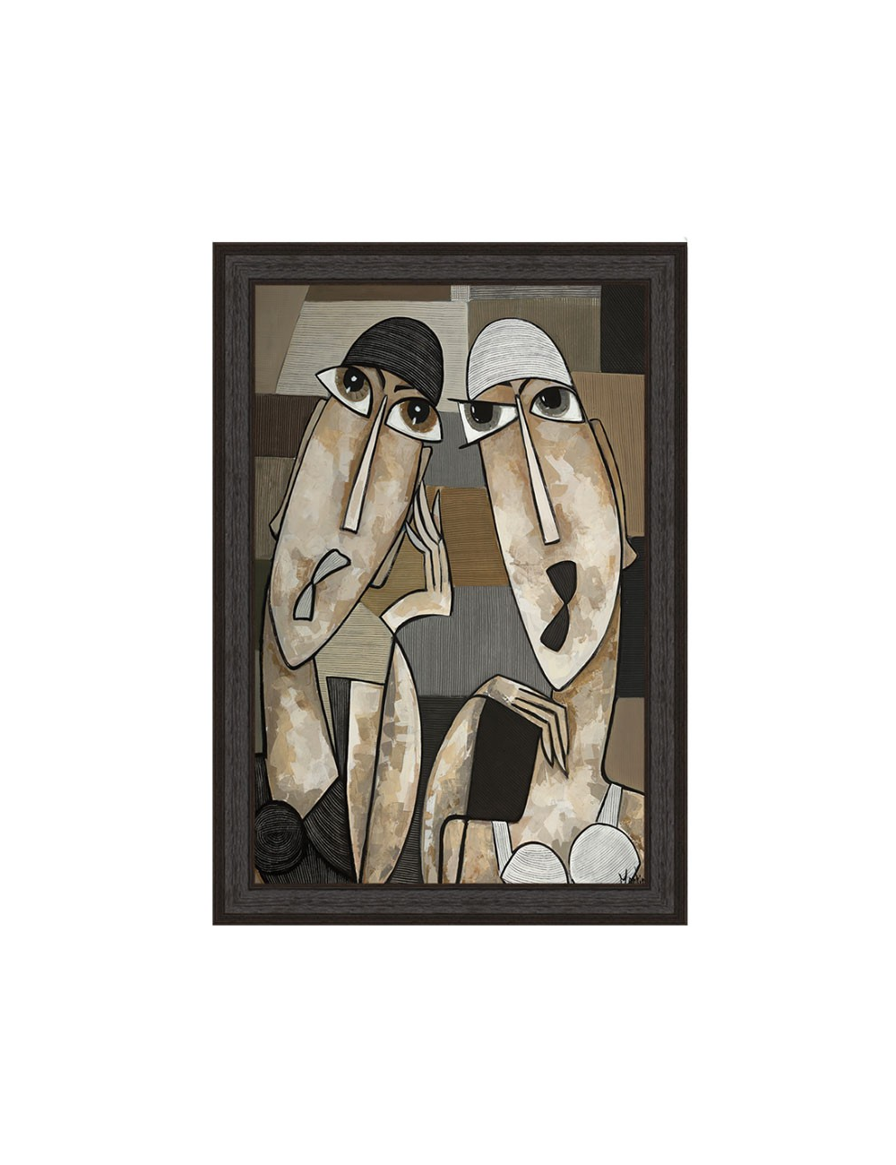 Les baigneuses d’Avignon – Tableau de Martine Gonnin