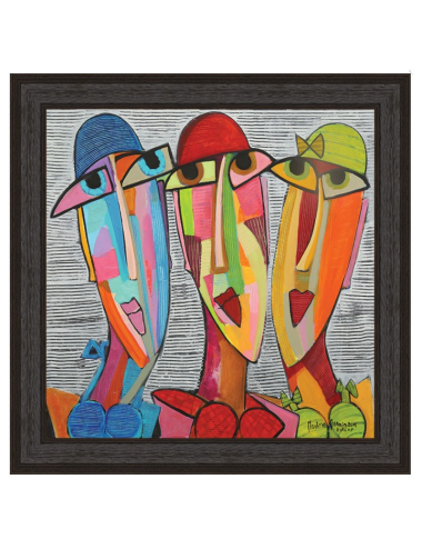 Les Inséparables – Tableau Martine Gonnin